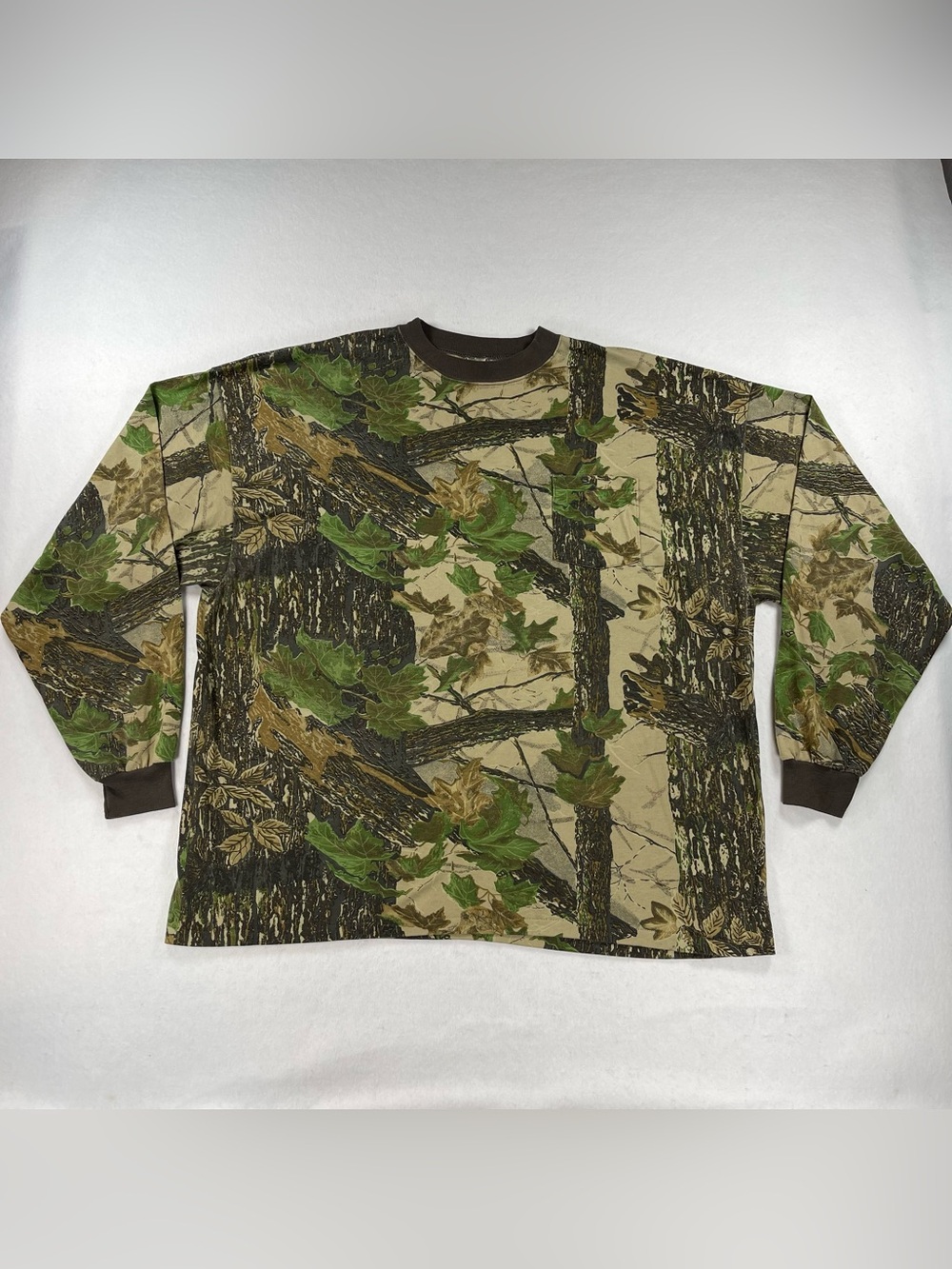 Vintage Camo Gear Collection Shirt Mens 4XL Realtree Camo Long Sleeve Hunting
